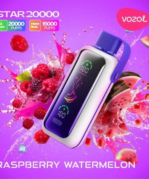 VOZOL STAR 20000 RASPBERRY WATERMELON