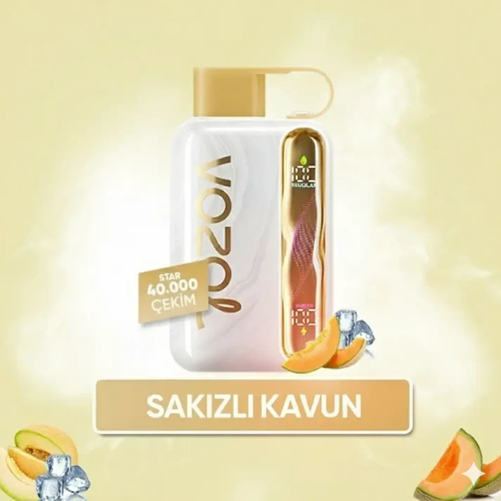 Vozol Star 40000 Melon Gum