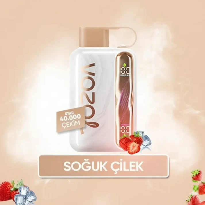 Vozol Star 40000 Strawberry Ice