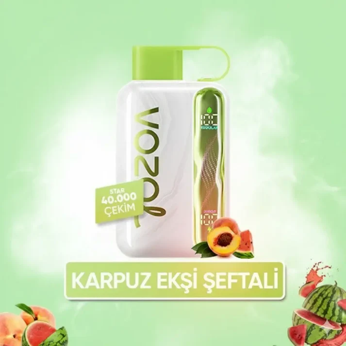 Vozol Star 40000 Watermelon Sour Peach